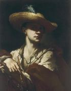 Francesco Caccianiga Self-portrait oil painting